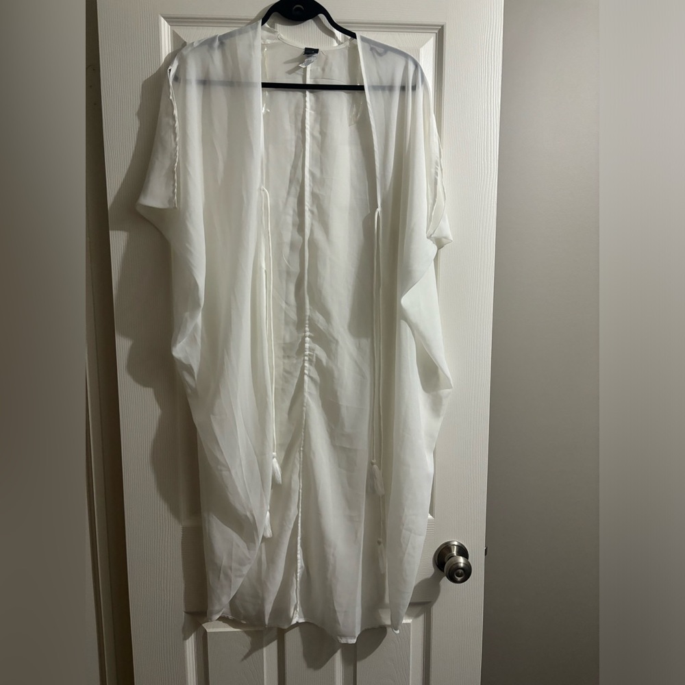 Bikini Village Tie Up Kaftan Coverup